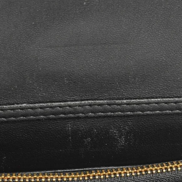 CHRISTIAN DIOR Black Leather Shoulder Bag - Picture 7 of 10